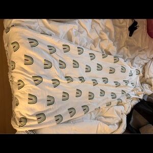 Kyte BABY green rainbow sleep sack